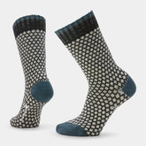 Women's Everyday Cozy Popcorn Polka Dot Crew Socks