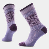 Women's Everyday Cozy Popcorn Snowflake Crew Socks