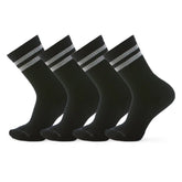 Everyday Athletic Striped Crew Socks 4-Pack