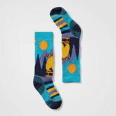 Kids' Ski Sleigh Bear Over The Calf Socks