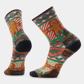 Everyday Cozy Holiday Mosaic Print Crew Socks