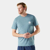 Men's Merino Hemp Blend Peak Pints Short Sleeve Graphic Tee