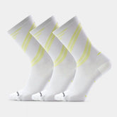 Run Pattern Crew Socks 3-Pack
