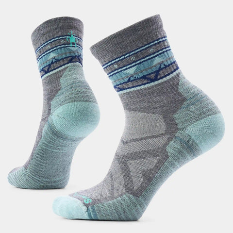 Women's Hike Zig Zag Valley Mid Crew Socks