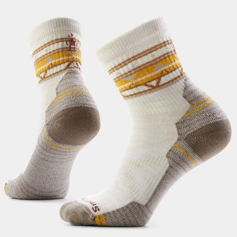 Women's Hike Zig Zag Valley Mid Crew Socks