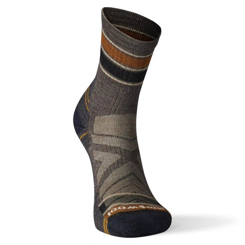 Hike Striped Mid Crew Socks