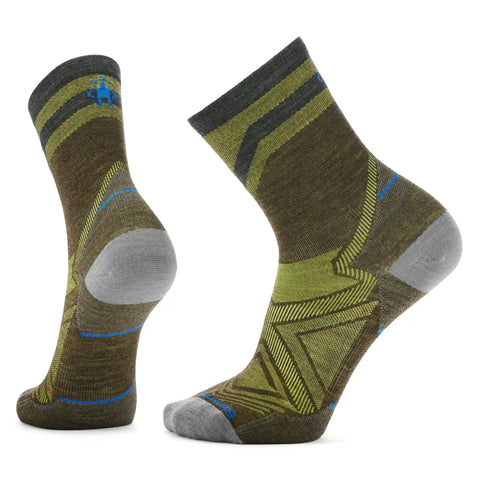 Run Mid Crew Pattern Socks