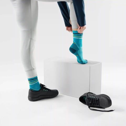 Women's Run Zero Cushion Mid Crew Socks