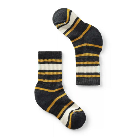 Kids' Hike Striped Crew Socks