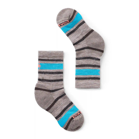 Kids' Hike Striped Crew Socks