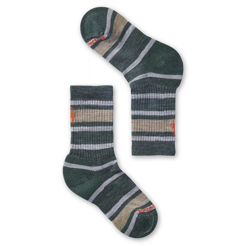 Kids' Hike Striped Crew Socks