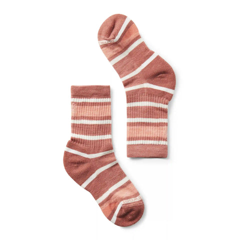 Kids' Hike Striped Crew Socks