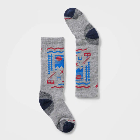Kids' Wintersport Ski Day Over The Calf Socks