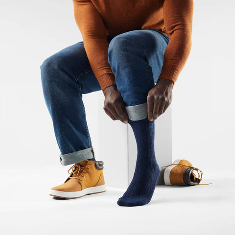 Women's Everyday Cable Crew Socks