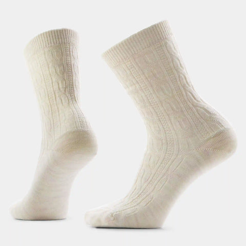 Women's Everyday Cable Crew Socks
