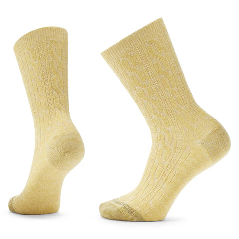 Women's Everyday Cable Crew Socks