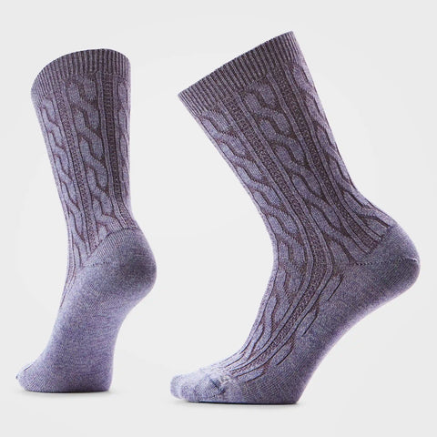 Women's Everyday Cable Crew Socks