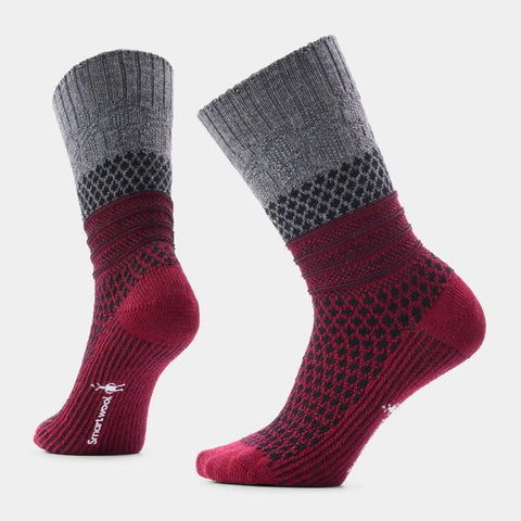 Women's Everyday Cozy Popcorn Cable Crew Socks