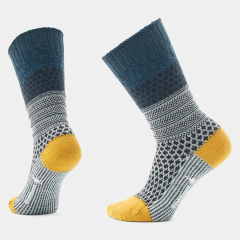 Women's Everyday Cozy Popcorn Cable Crew Socks