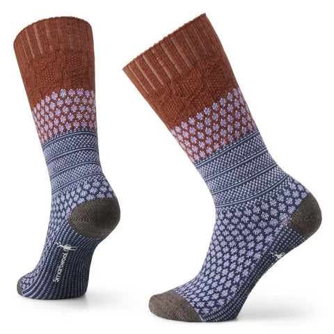 Women's Everyday Cozy Popcorn Cable Crew Socks