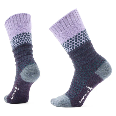 Women's Everyday Cozy Popcorn Cable Crew Socks