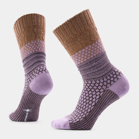 Women's Everyday Cozy Popcorn Cable Crew Socks
