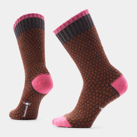 Women's Everyday Cozy Popcorn Polka Dot Crew Socks
