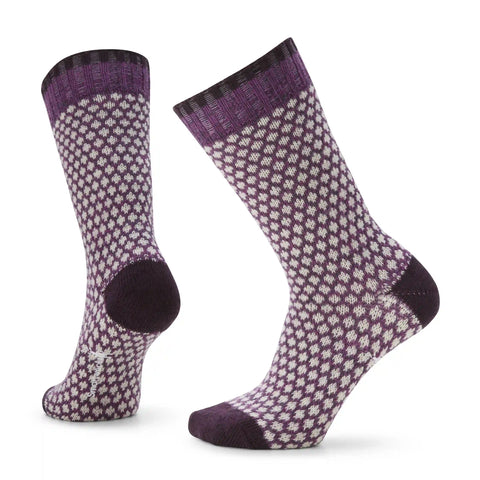 Women's Everyday Cozy Popcorn Polka Dot Crew Socks