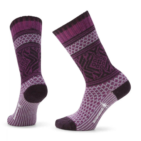 Women's Everyday Cozy Popcorn Snowflake Crew Socks