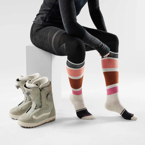 Women's Snowboard Over The Calf Socks