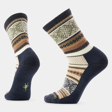 Everyday Cozy Fair Isle Sweater Crew Socks