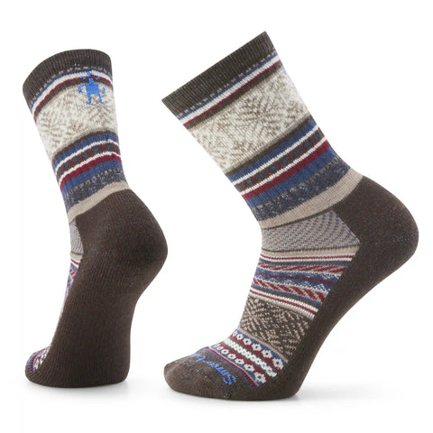 Everyday Cozy Fair Isle Sweater Crew Socks