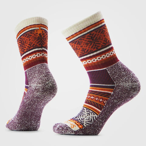 Everyday Cozy Fair Isle Sweater Crew Socks