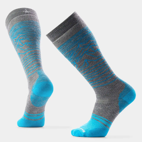 Snowboard Iguchi Pattern Over The Calf Socks