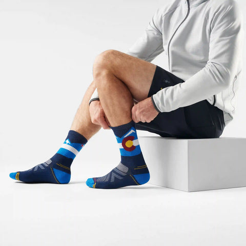 Hike Colorado Crew Socks