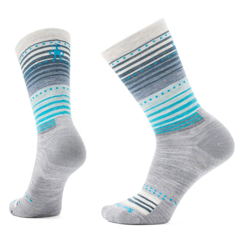 Women's Everyday Stitch Stripe Crew Socks