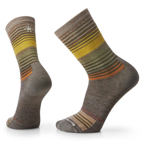 Women's Everyday Stitch Stripe Crew Socks