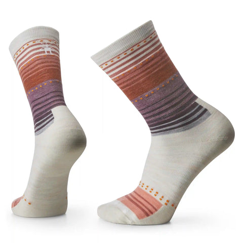 Women's Everyday Stitch Stripe Crew Socks