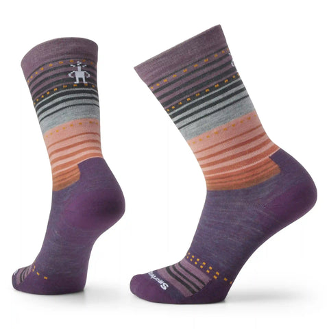 Women's Everyday Stitch Stripe Crew Socks