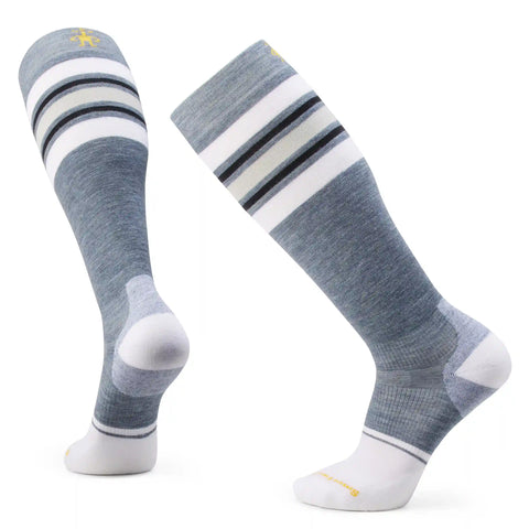 Snowboard Stripe Extra Stretch Over The Calf Socks