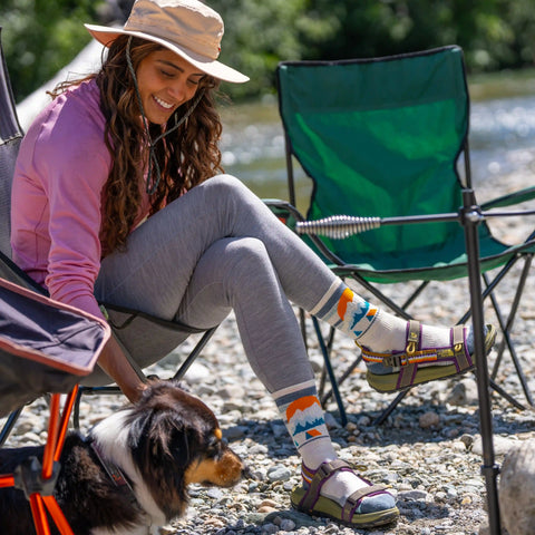 Women's Hike Mountain Moon Crew Socks