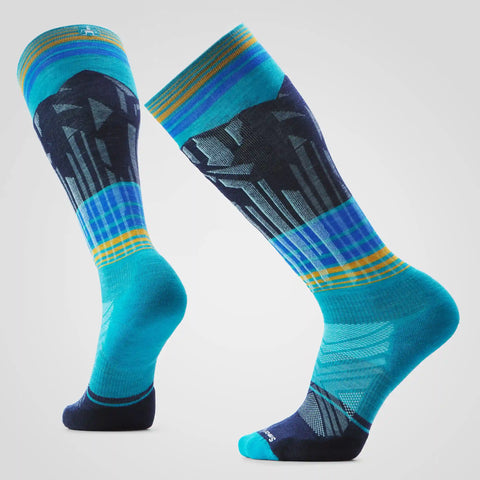 Ski Summit Shot Over The Calf Socks