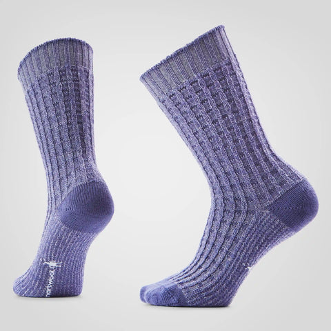 Women's Everyday Cozy Waffle Press Crew Socks