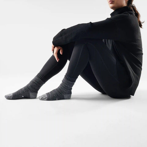 Women's Everyday Cozy Digi-Tick Crew Socks
