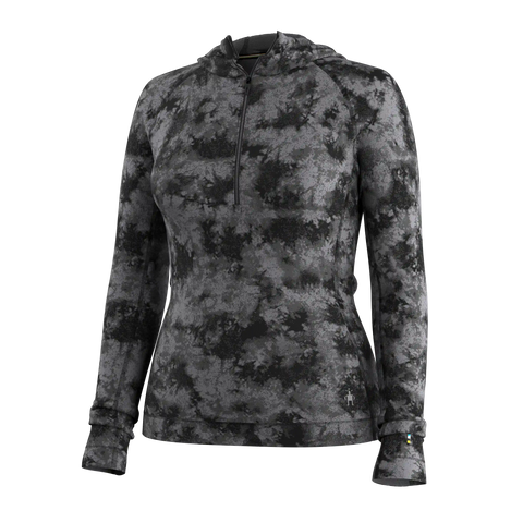 Women's Classic Thermal Merino Base Layer 1/2 Zip Hoodie