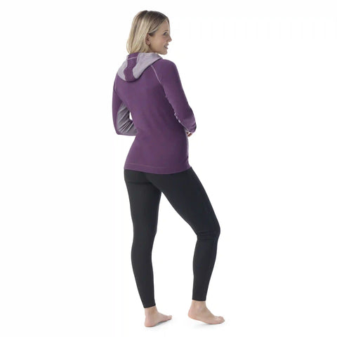 Women's Classic Thermal Merino Base Layer 1/2 Zip Hoodie