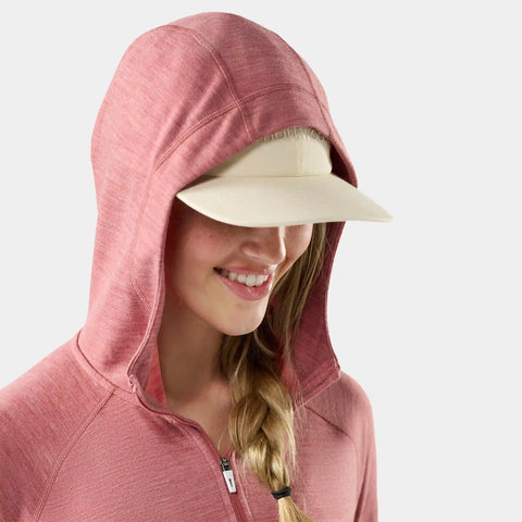 Women's Classic Thermal Merino Base Layer 1/2 Zip Hoodie
