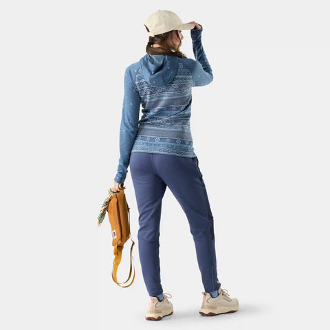 Women's Classic Thermal Merino Base Layer 1/2 Zip Hoodie