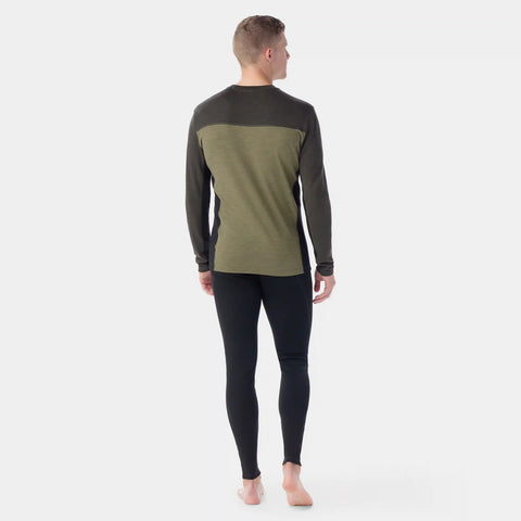 Men's Classic Thermal Merino Base Layer Colorblock Crew
