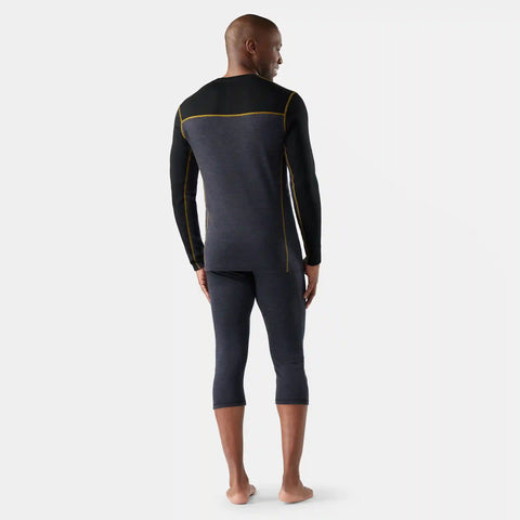 Men's Classic Thermal Merino Base Layer Colorblock Crew Boxed